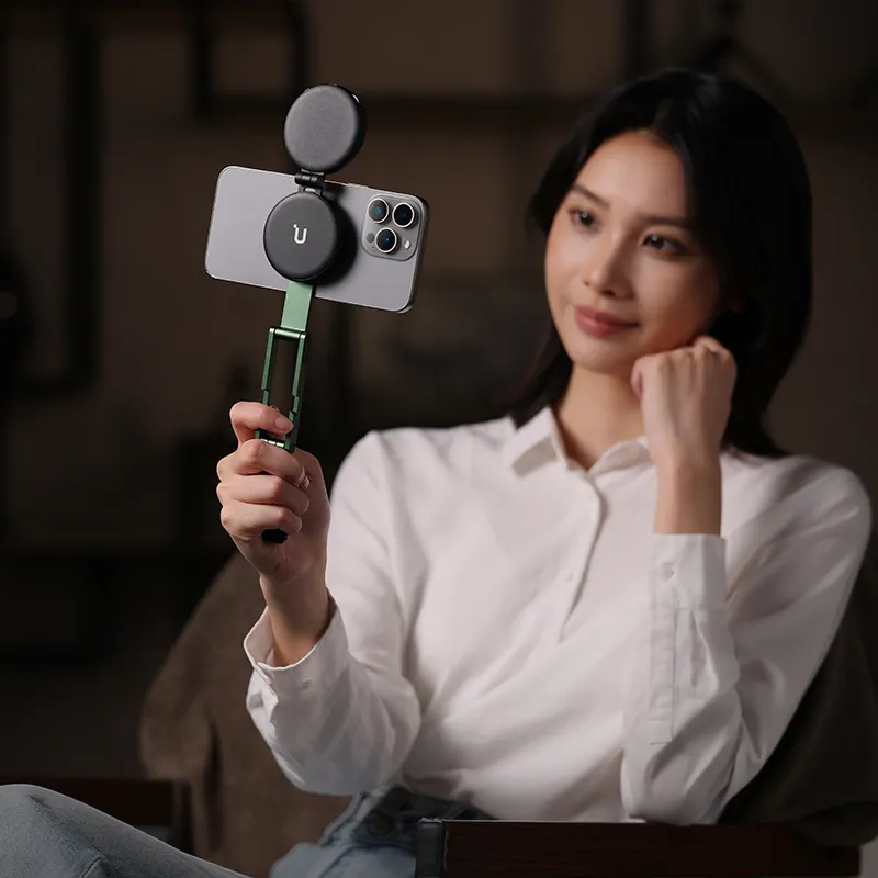 Тримач для телефону Ulanzi Vijim Ulanzi MA60 Foldable Magnetic Phone Tripod(Black)