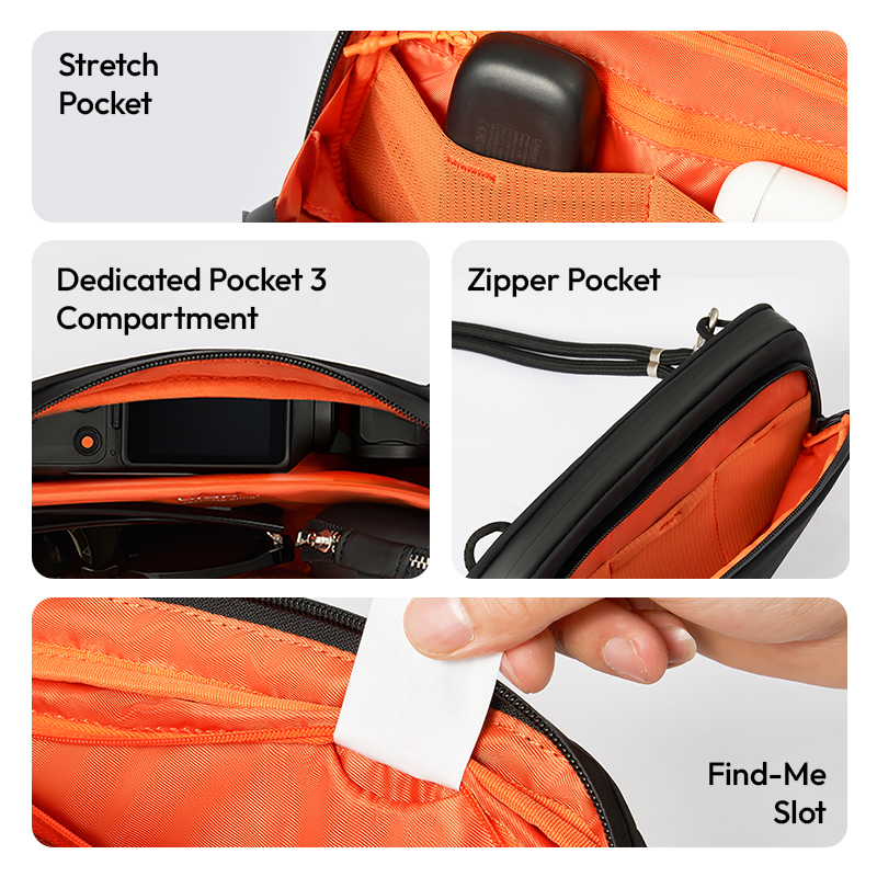 Сумка Ulanzi YY08 TechLite Sling(BLACK)