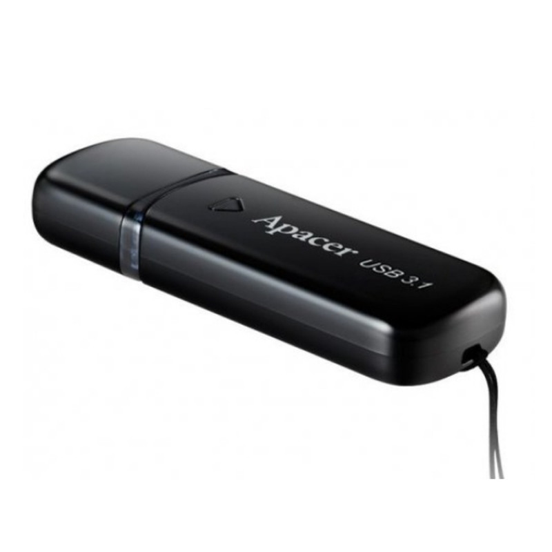 Флеш-накопичувач Apacer USB 3.2 Gen 1 AH355 64Gb Black