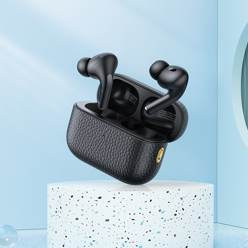 Бездротові навушники HOCO EQ9 Plus Duke true wireless ANC Noise Reduction BT headset Black