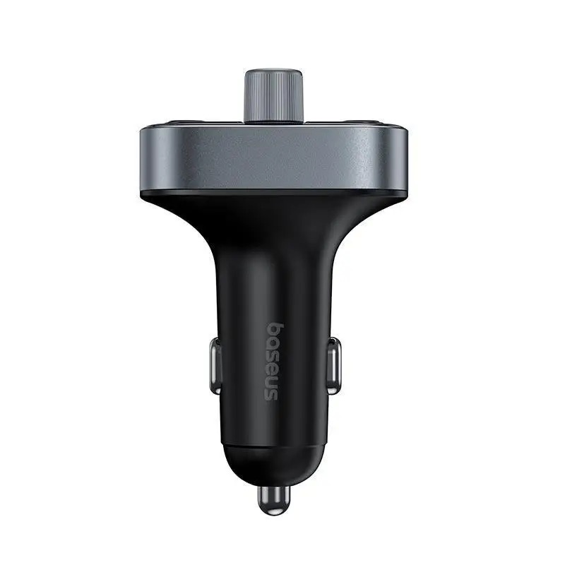 АЗП з FM-модулятором Baseus S-09 Pro Series Car FM Transmitter Cluster Black
