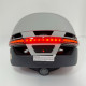 Захисний шолом Livall BH51M NSO (L) Sandstone Grey (57-61см), акустика JBL, мікрофон, сигнали поворотів та стопів, додаток, пульт BR80, застібка, BT