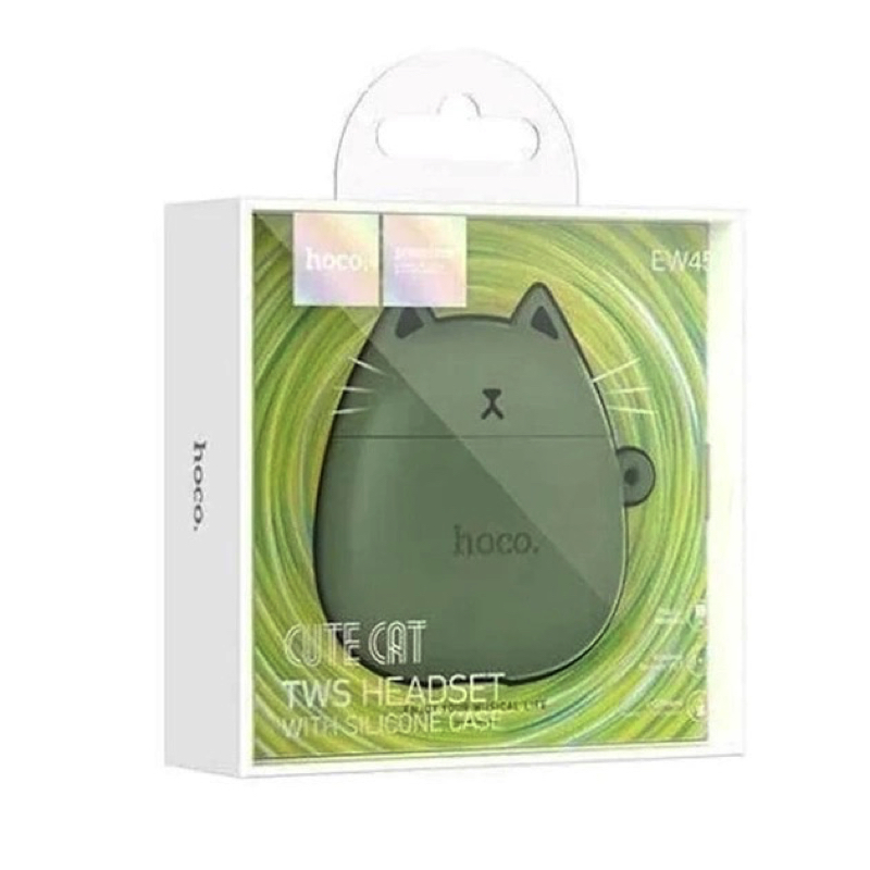 Бездротові навушники HOCO EW45 True wireless stereo headset Forest Cat