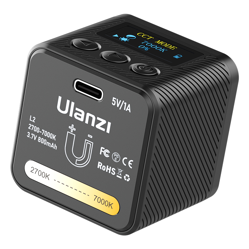 Ulanzi L2 Bi-color COB Vedio Light IP6 Black (3051)