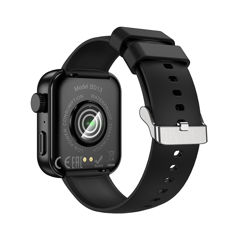 Смарт-годинник BOROFONE BD13 42mm. 230 mAh. Smart sports watch (call version) Black