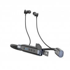 Бездротові спортивні навушники HOCO ES62 Pretty neck-hang BT earphones Black