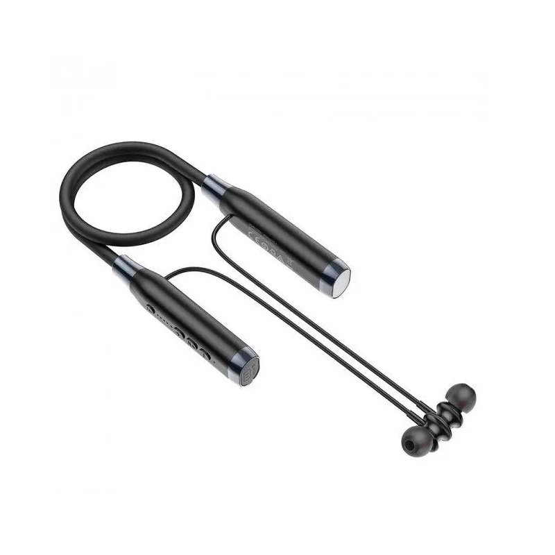 Бездротові спортивні навушники HOCO ES62 Pretty neck-hang BT earphones Black