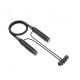 Бездротові спортивні навушники HOCO ES62 Pretty neck-hang BT earphones Black