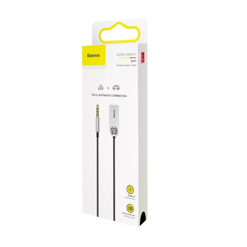 Bluetooth-ресивер Baseus BA01 USB Wireless adapter cable Black