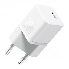 Мережевий зарядний пристрій Baseus GaN5 Fast Charger(mini) 1C 20W EU White