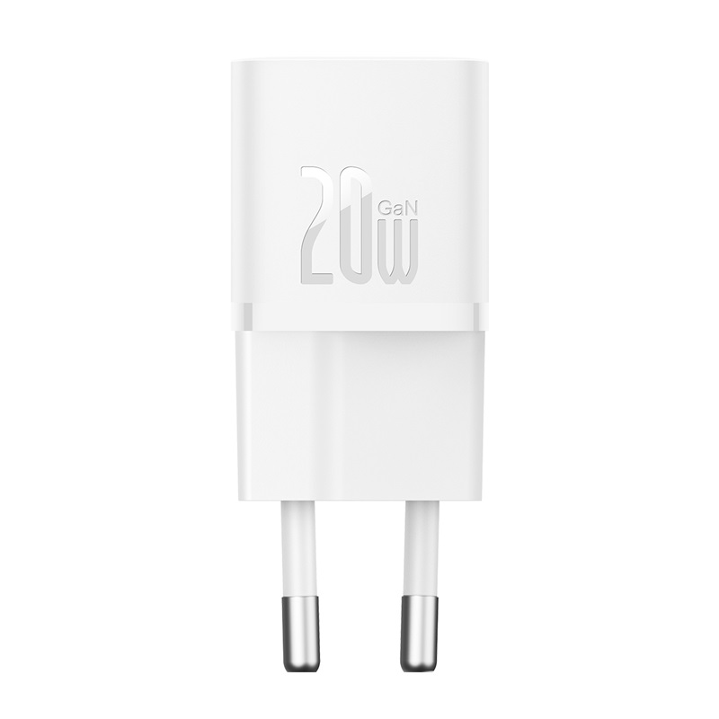 Мережевий зарядний пристрій Baseus GaN5 Fast Charger(mini) 1C 20W EU White