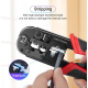 Крімпер Vention Multi-function Crimping Tool Ratchet Type Black (KEAB0)