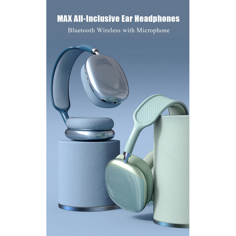 Бездротові накладні навушники HOCO W35 Air Triumph BT headset Blue
