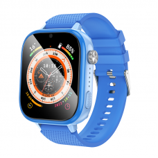 Дитячий cмарт-годинник Hoco Y101 46mm. SIM 4G. Wi-Fi. 680 mAh. IP65 Blue