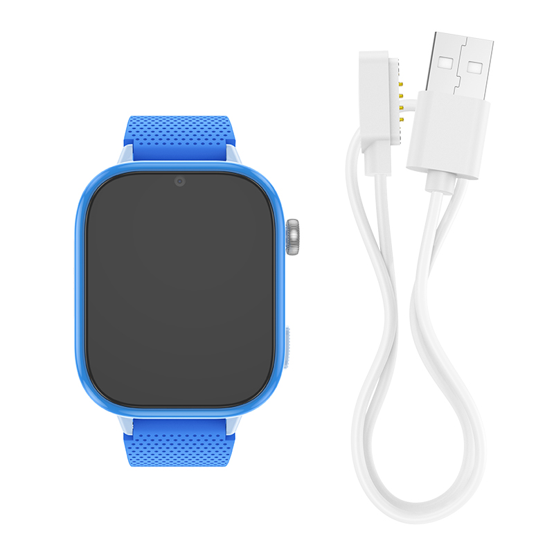 Дитячий cмарт-годинник Hoco Y101 46mm. SIM 4G. Wi-Fi. 680 mAh. IP65 Blue