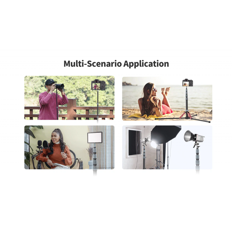 Штатив Ulanzi Full carbon fiber Multifunctional portable light tripod (UV-2784 MT-49)