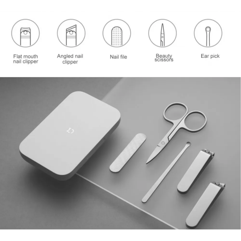 Набір для манікюра Xiaomi Mijia Nail Cliper Set 5 in 1