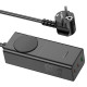 Мережевий зарядний пристрій HOCO NS4 Sharp PD65W(2C1A) desktop socket(EU/GER) Black