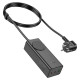 Мережевий зарядний пристрій HOCO NS4 Sharp PD65W(2C1A) desktop socket(EU/GER) Black
