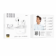 Бездротові навушники HOCO EW60 Norman true wireless BT headset White