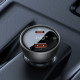 Автомобільний зарядний пристрій Baseus Digital Display PD3.1 Dual Fast Charger Car Charger U+C 140W Set Obsidian Black (With Superior Series Fast Char