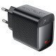Мережевий зарядний пристрій ACEFAST A112 PD45W GaN single USB-C charger (EU) Black