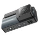 Відеореєстратор HOCO DV12 driving recorder 2K display GPS(with rear camera) Silvery Gray