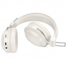 Бездротові накладні навушники BOROFONE BO33 Melody BT headphones Milky White