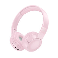 Бездротові накладні навушники BOROFONE BO32 Show BT headphones Pink
