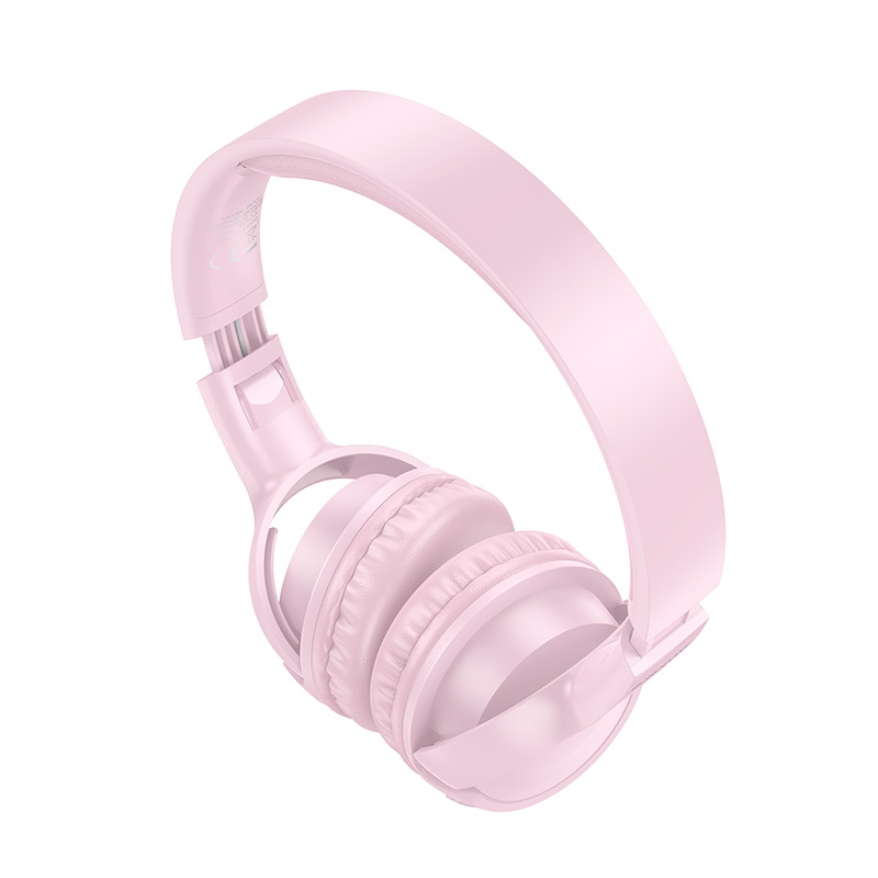 Бездротові накладні навушники BOROFONE BO32 Show BT headphones Pink