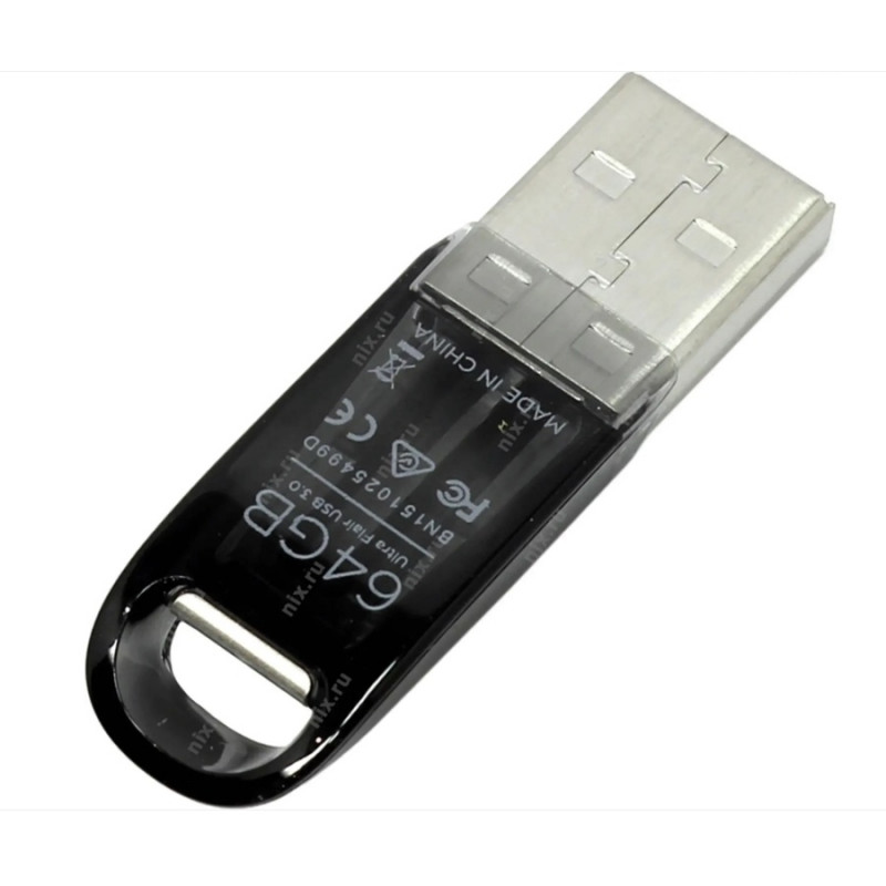 Флеш-накопичувач SanDisk USB 3.0 Ultra Flair 64Gb