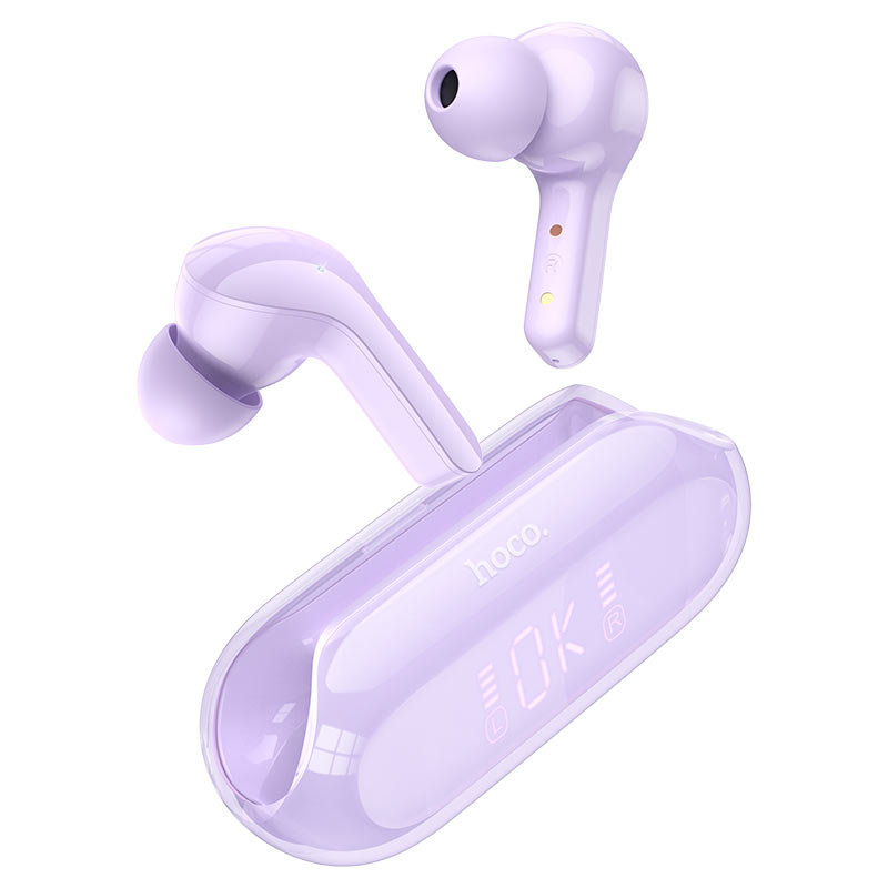 Бездротові навушники HOCO EW39 Bright true wireless ENC BT headset Purple