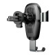 Автотримач для телефона з БЗП Baseus Metal Holder Air Outlet Tarnish