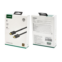 Кабель UGREEN DP Male to Male Cable 1.5m (Black)