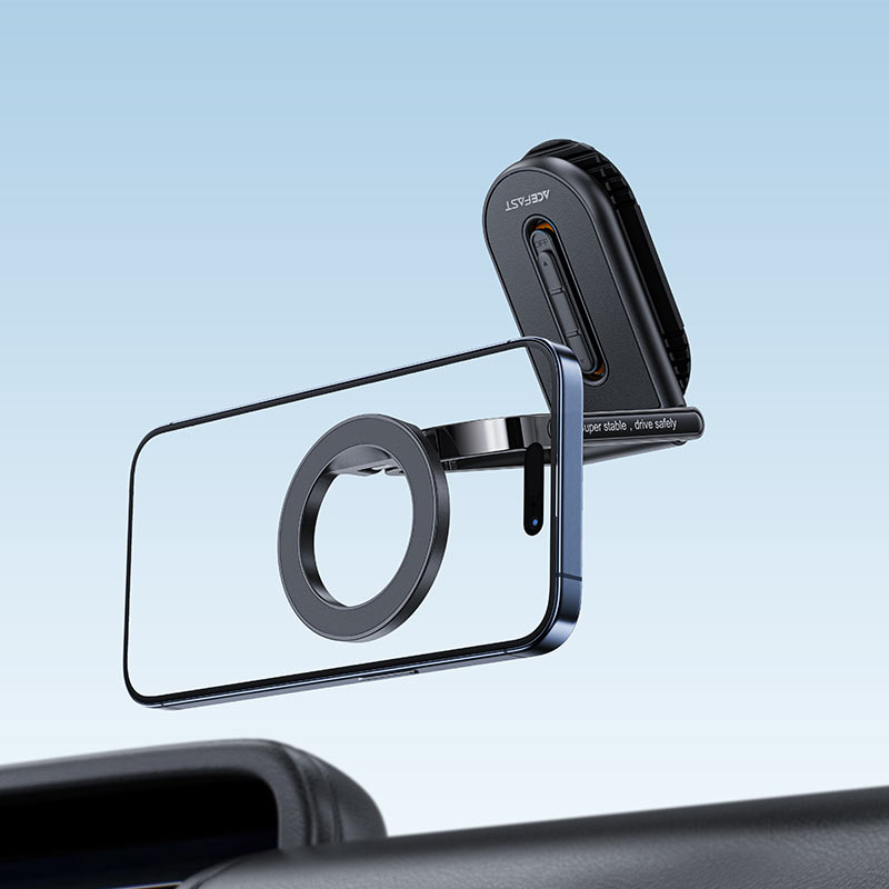Автотримач для телефона ACEFAST D54 magnetic car holder for dashboard Black