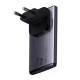 Мережевий зарядний пристрій з  кабелем Baseus GaN5 Pro Ultra-Slim Fast Charger C+U 65W Gray((With Mini White Cable C to C 100W(20V/5A) 1m Black)