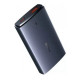 Мережевий зарядний пристрій з  кабелем Baseus GaN5 Pro Ultra-Slim Fast Charger C+U 65W Gray((With Mini White Cable C to C 100W(20V/5A) 1m Black)