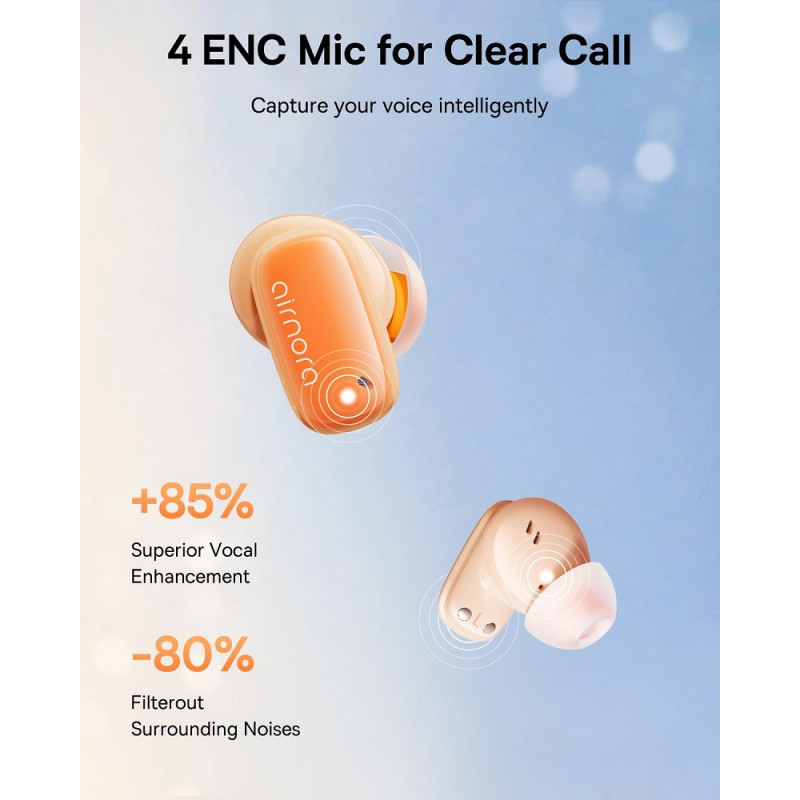 Бездротові навушники Baseus AirNora 2 True Wireless Earphones Gradient Orange