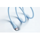 Кабель Vention USB 2.0 C Male to C Male 5A Cable 1.5M Light Blue Silicone Type (TAWSG)