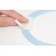 Кабель Vention USB 2.0 C Male to C Male 5A Cable 1.5M Light Blue Silicone Type (TAWSG)