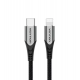 Кабель Vention USB 2.0 C to Lightning Cable 1M Gray Aluminum Alloy Type (TACHF)