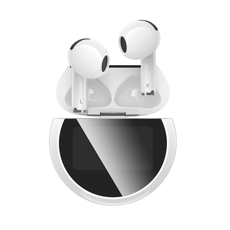 Бездротові навушники BOROFONE BW87 Mist true wireless BT headset with touch screen White