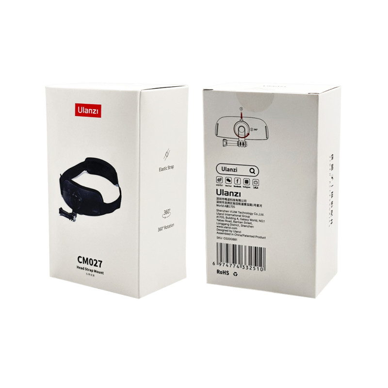 Кріплення Ulanzi Vijim CM027 Go-Quick II Head Strap Mount for GoPro and Phone (UV-C020GBB1 CM027)