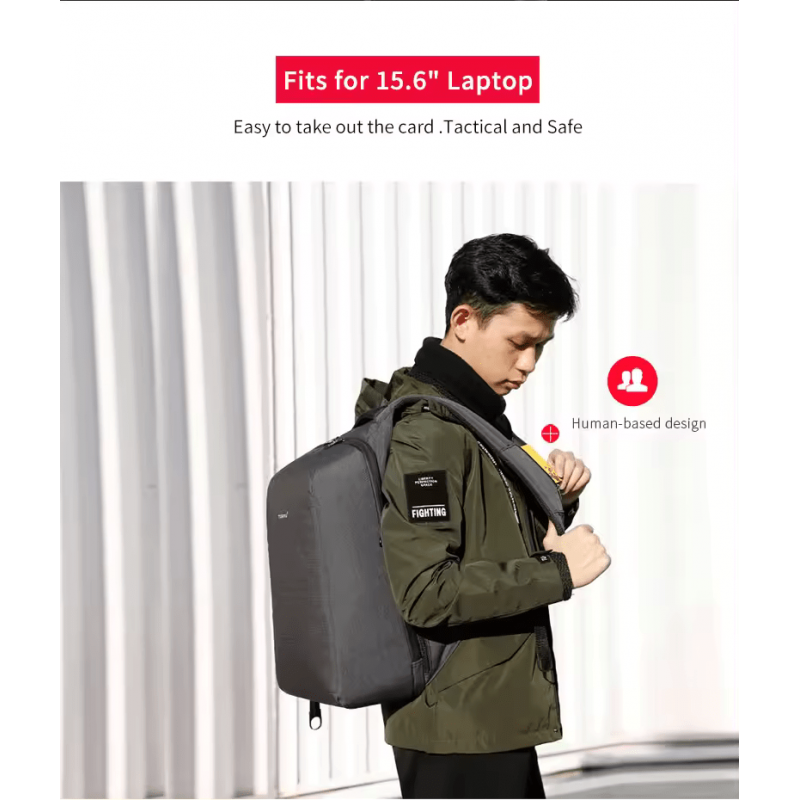 Backpack Tigernu T-B3361 15.6" Gray