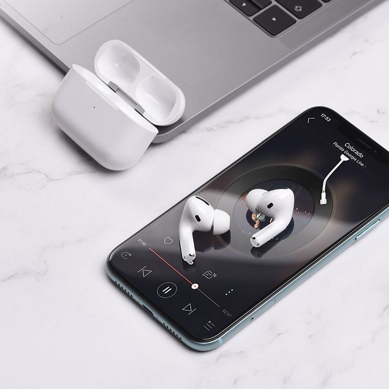 Бездротові навушники HOCO EW05 Plus Active noise cancelling true wireless BT headset White
