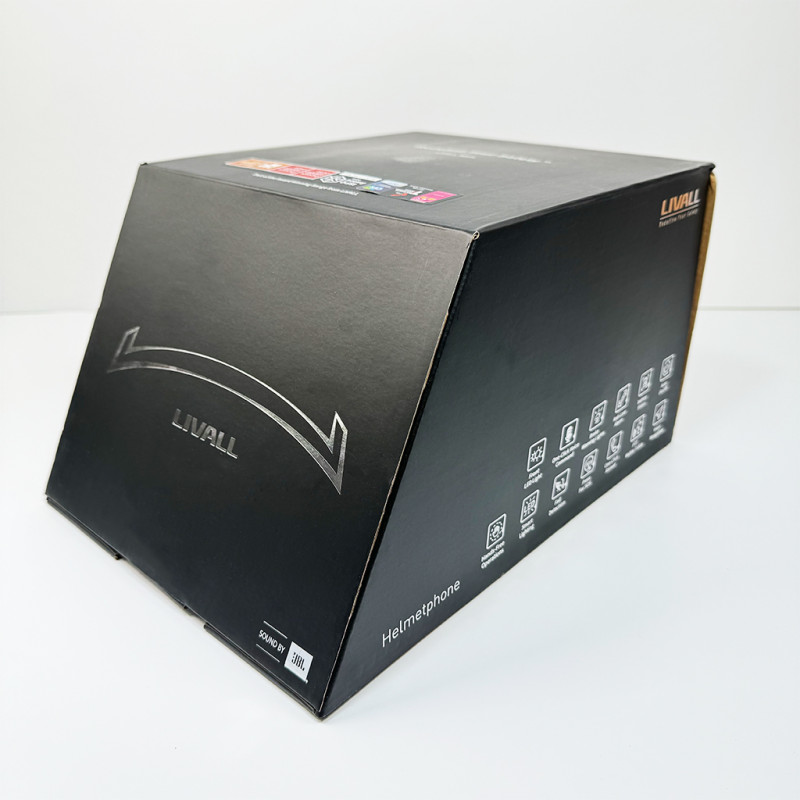 Захисний шолом Livall BH51M NSO (L) Black (57-61см), акустика JBL, мікрофон, сигнали поворотів та стопів, додаток, пульт BR80, застібка, Bluetooth