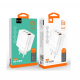Мережевий зарядний пристрій WUW-C199 PD65W+PD20W+QC18W GaN C white