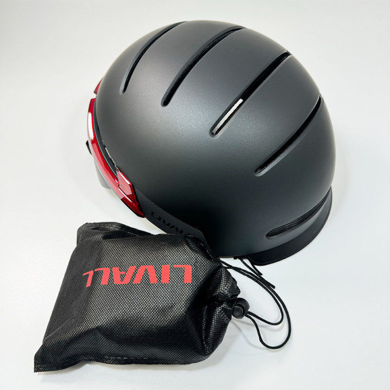 Захисний шолом Livall BH51M NEO (L) Black (57-61см), акустика, мікрофон, сигнали поворотів та стопів, додаток, пульт BR80, Bluetooth