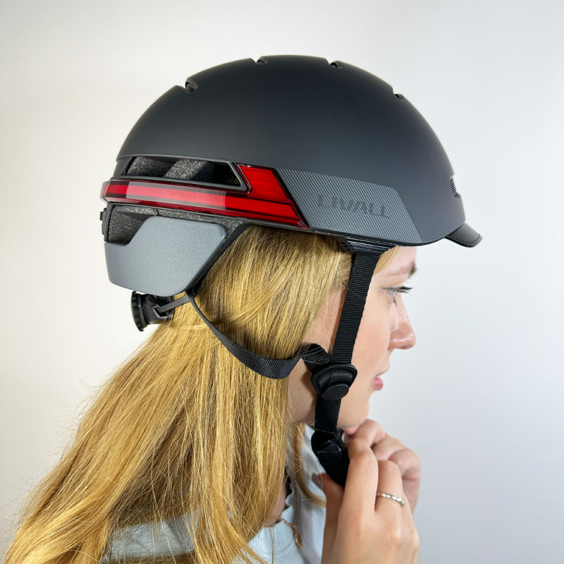 Захисний шолом Livall BH51M NEO (L) Black (57-61см), акустика, мікрофон, сигнали поворотів та стопів, додаток, пульт BR80, Bluetooth