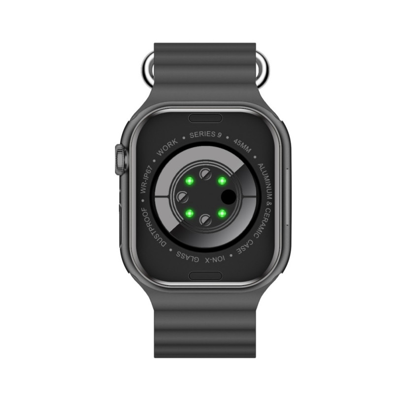 Смарт-годинник W&O X10 Pro 3 46mm. 240 mAh, IP67 Black